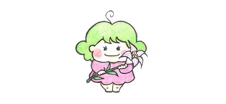 いけばな教室マスコットキャラクター